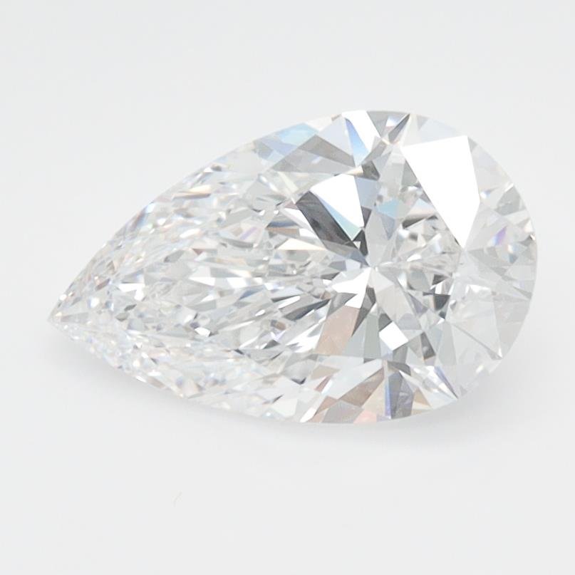 1.26ct D VVS1 Rare Carat Ideal Cut Pear Lab Grown Diamond