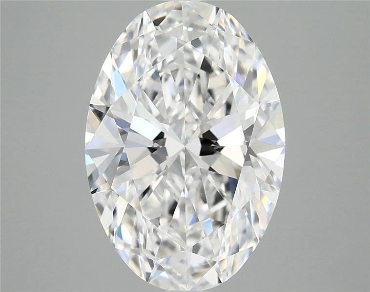 3.85 Carat Oval Lab Diamond