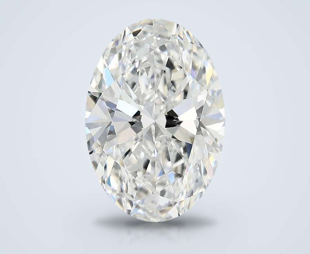 3.85 Carat Oval Lab Diamond