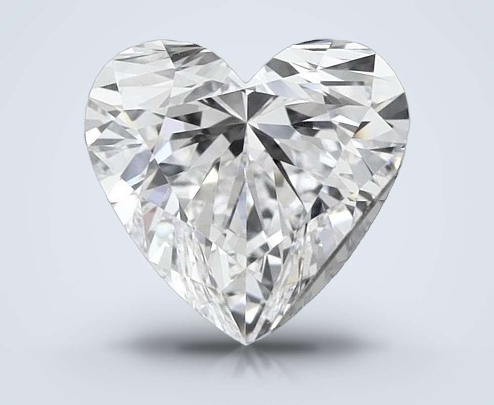 1.00 Carat Heart Lab Diamond