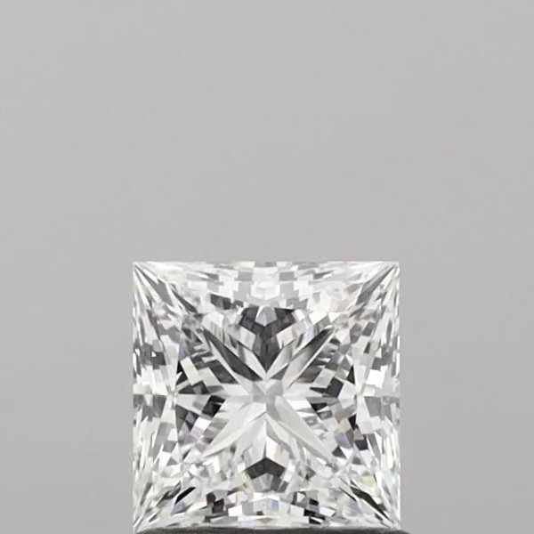 1.01ct D VS1 Rare Carat Ideal Cut Princess Lab Grown Diamond