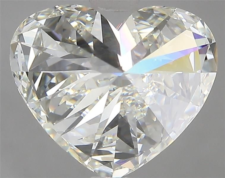4.08ct I IF Rare Carat Ideal Cut Heart Diamond