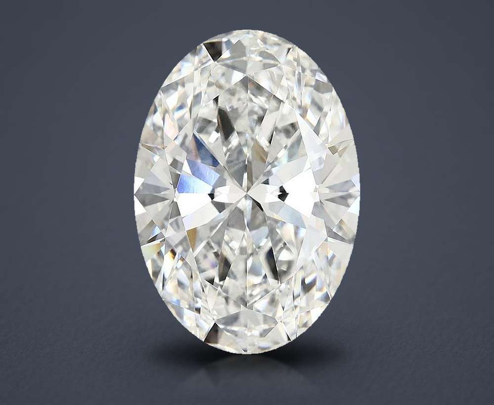 10.62 Carat Oval Lab Diamond