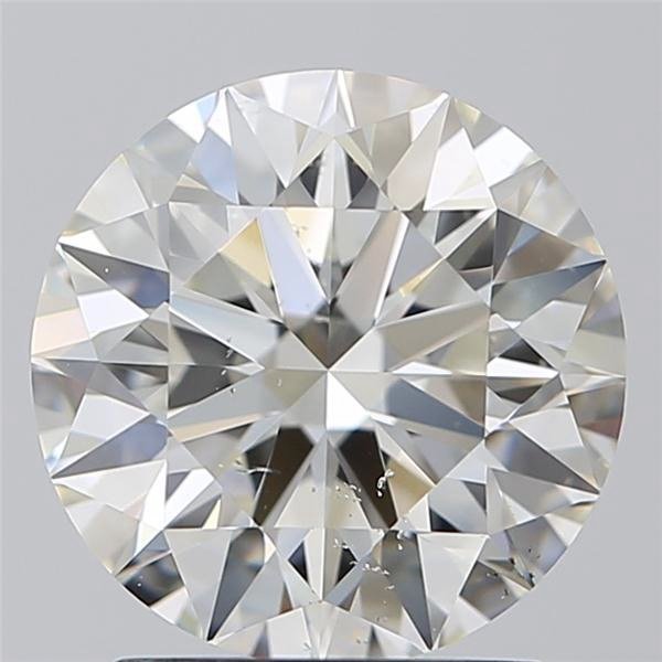 2.27ct H SI1 Rare Carat Ideal Cut Round Diamond