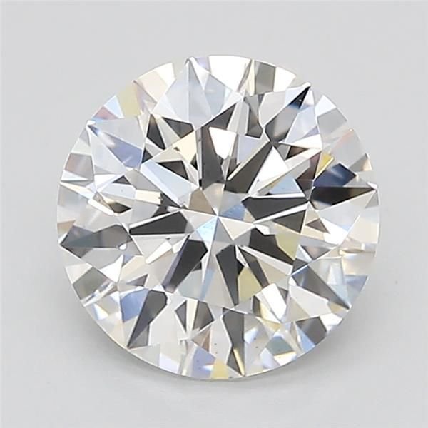 2.05ct D VS2 Rare Carat Ideal Cut Round Lab Grown Diamond