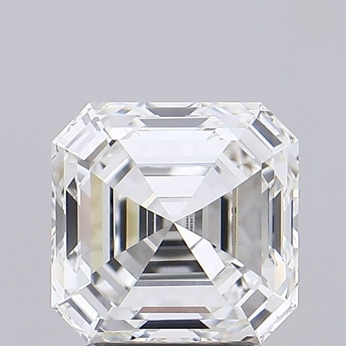 2.55ct E VVS1 Very Good Cut Asscher Lab Grown Diamond