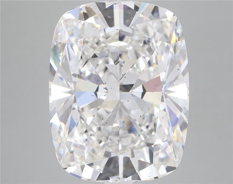 8.76ct F SI1 Rare Carat Ideal Cut Cushion Lab Grown Diamond