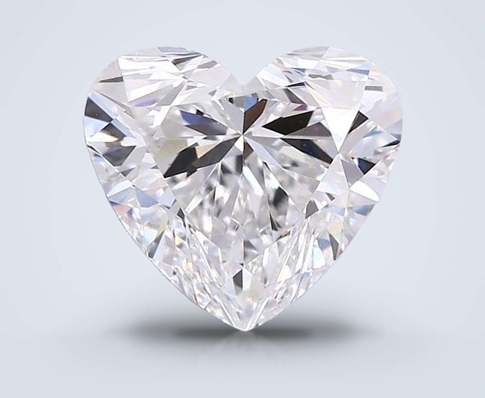 4.02 Carat Heart Lab Diamond
