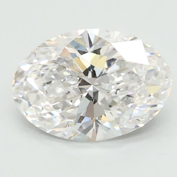 0.93ct D VS1 Very Good Cut Oval Lab Grown Diamond