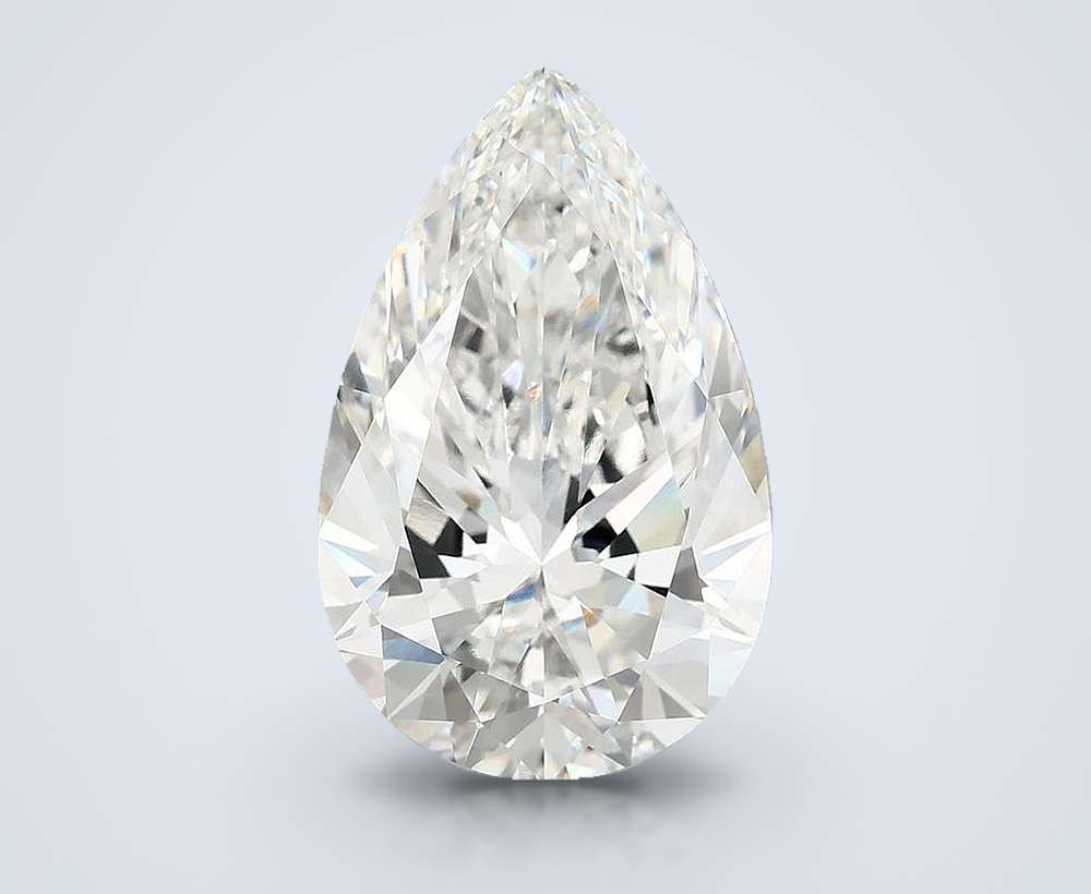 7.84 Carat Pear Lab Diamond