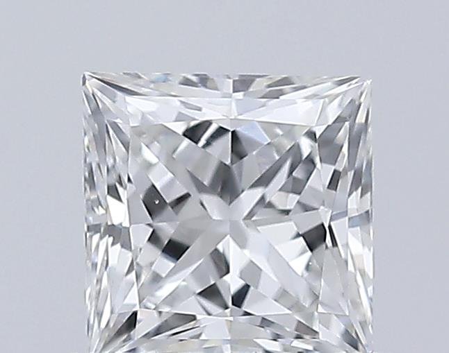 0.54ct E VVS2 Very Good Cut Princess Lab Grown Diamond