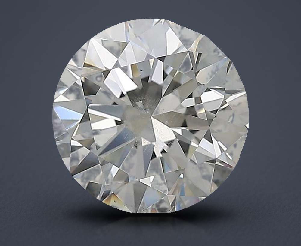 2.50 Carat Round Natural Diamond