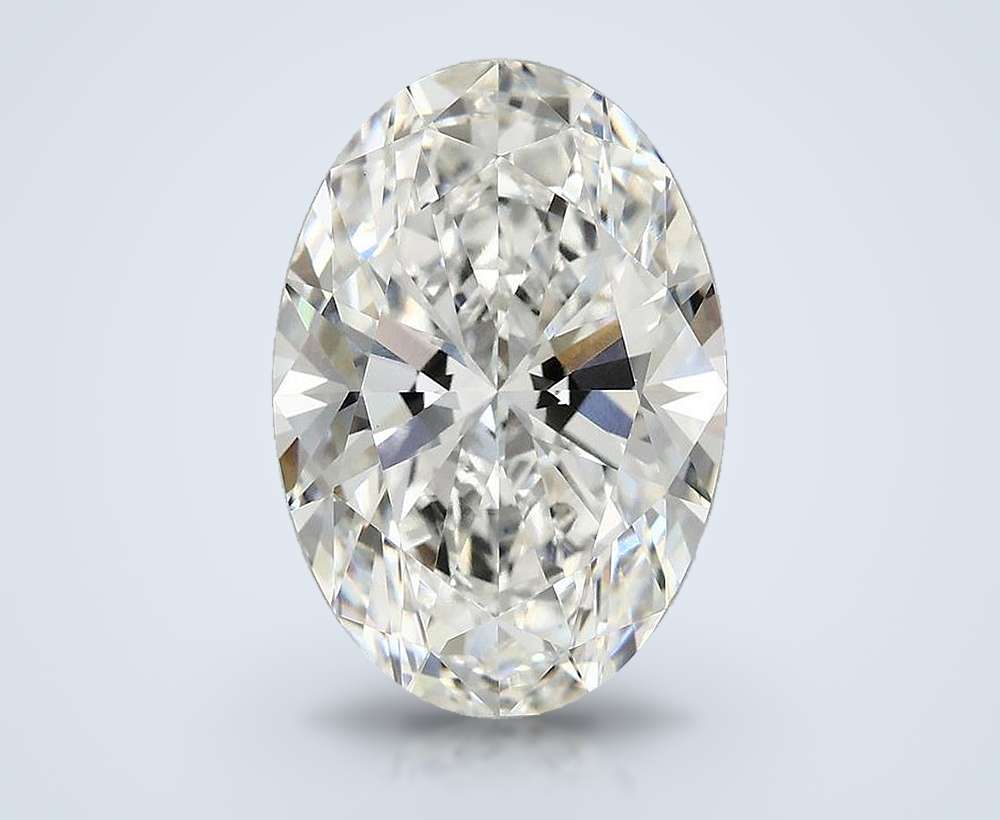 6.10 Carat Oval Lab Diamond