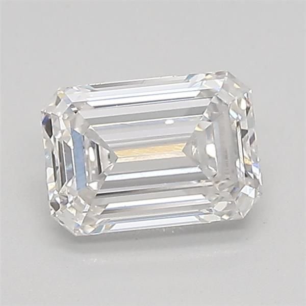 0.82ct F VS1 Rare Carat Ideal Cut Emerald Lab Grown Diamond