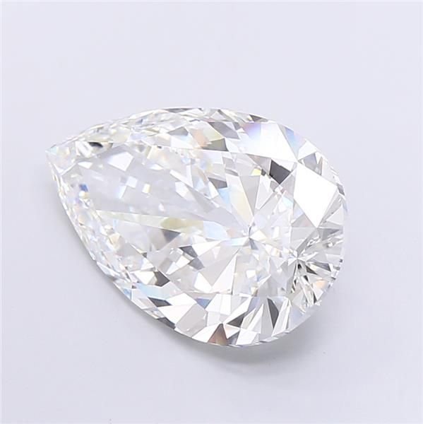 14.05ct F VS1 Very Good Cut Pear Lab Grown Diamond