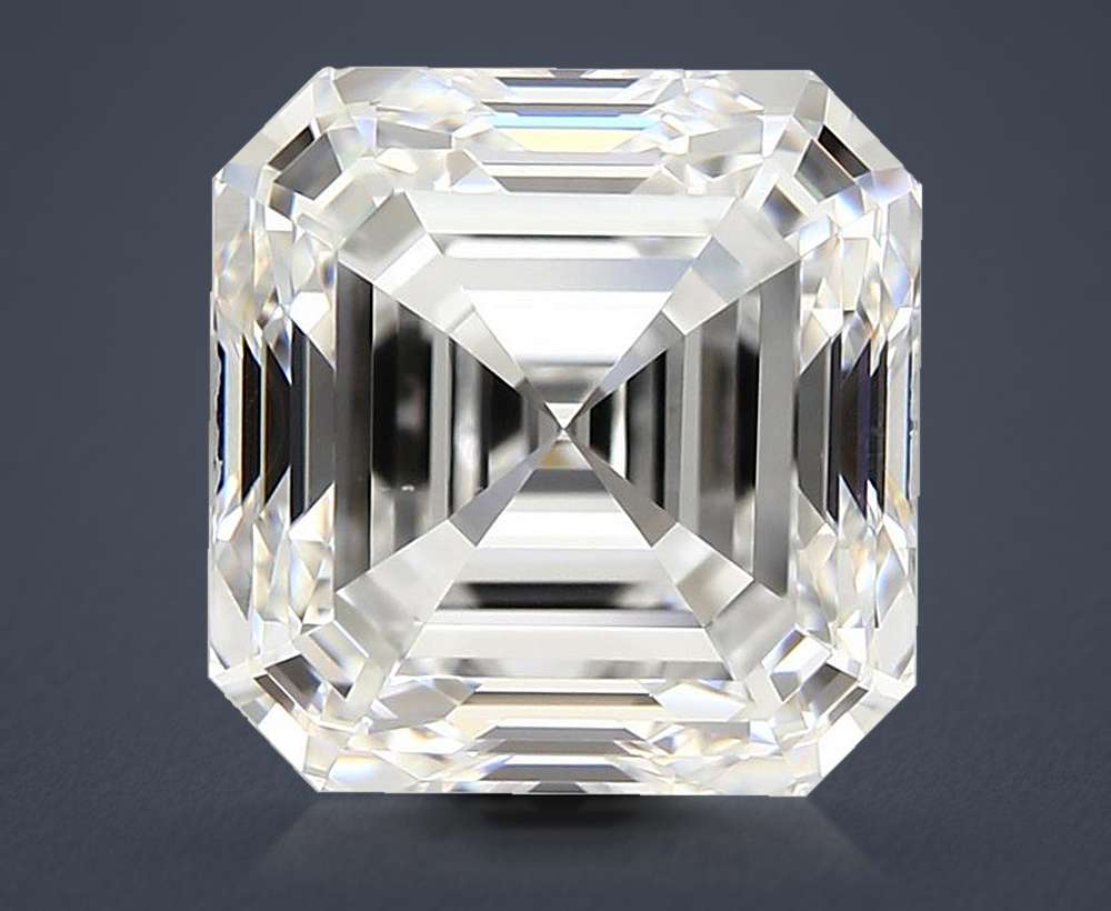 2.70 Carat Asscher Natural Diamond