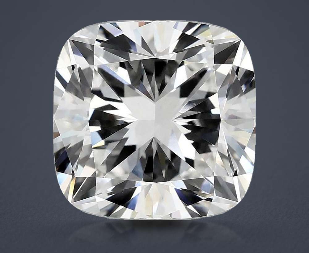 6.10 Carat Cushion Lab Diamond