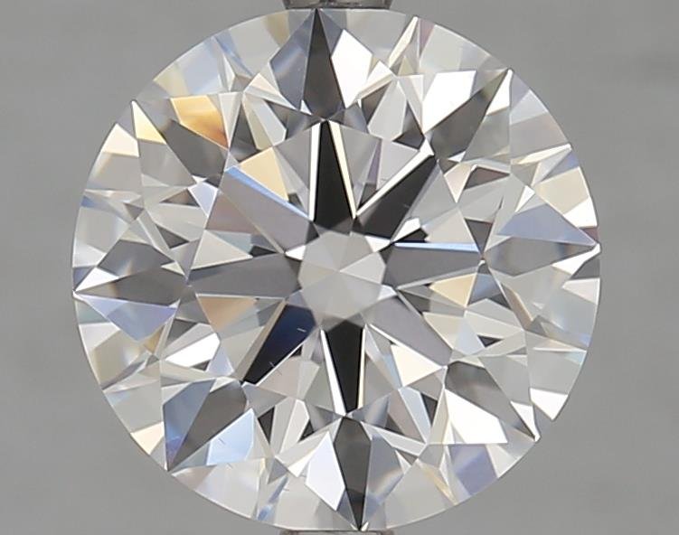 3.24ct D VS2 Rare Carat Ideal Cut Round Lab Grown Diamond