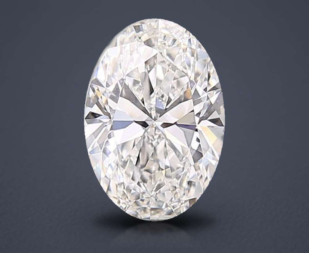 1.60 Carat Oval Lab Diamond