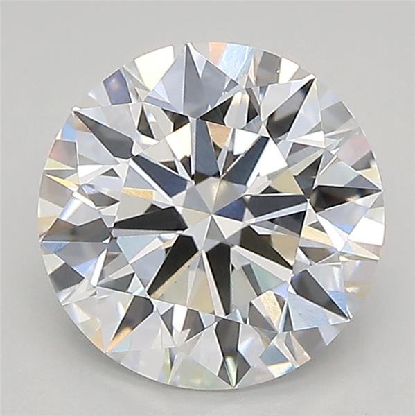 2.16ct D VVS2 Rare Carat Ideal Cut Round Lab Grown Diamond