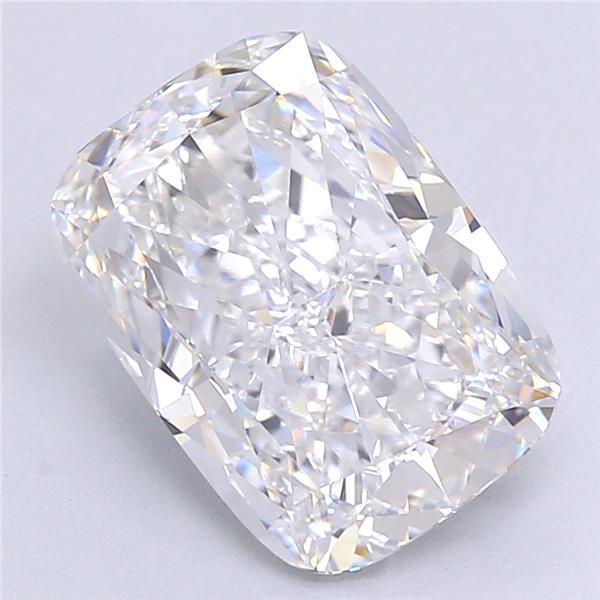 5.96ct E VVS2 Rare Carat Ideal Cut Cushion Lab Grown Diamond