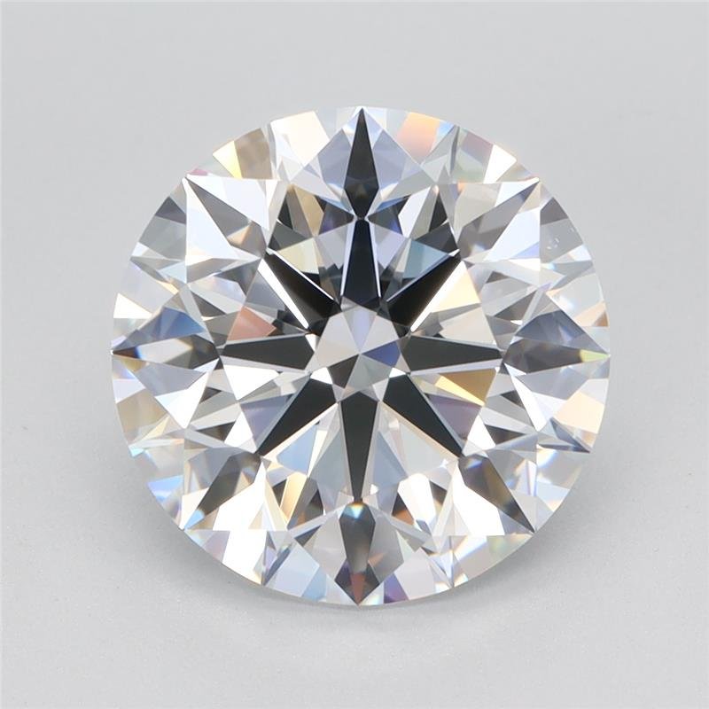 4.02ct D VS1 Rare Carat Ideal Cut Round Lab Grown Diamond