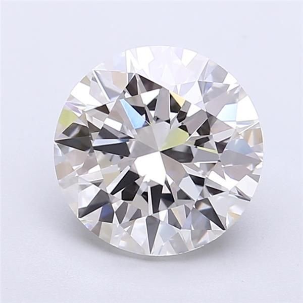 2.40ct F VS1 Excellent Cut Round Lab Grown Diamond
