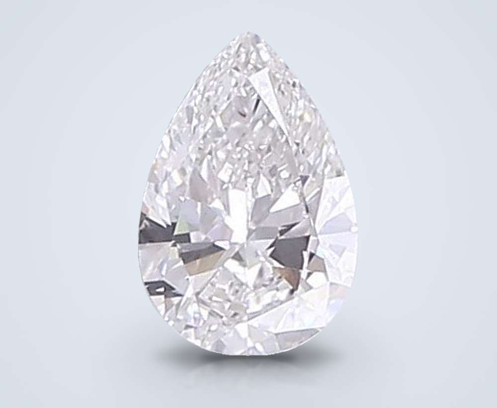 0.42 Carat Pear Lab Diamond