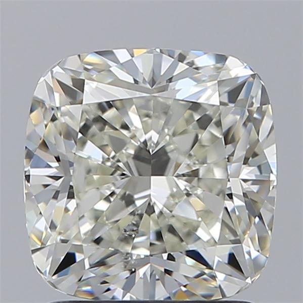 1.70ct K SI1 Excellent Cut Cushion Diamond