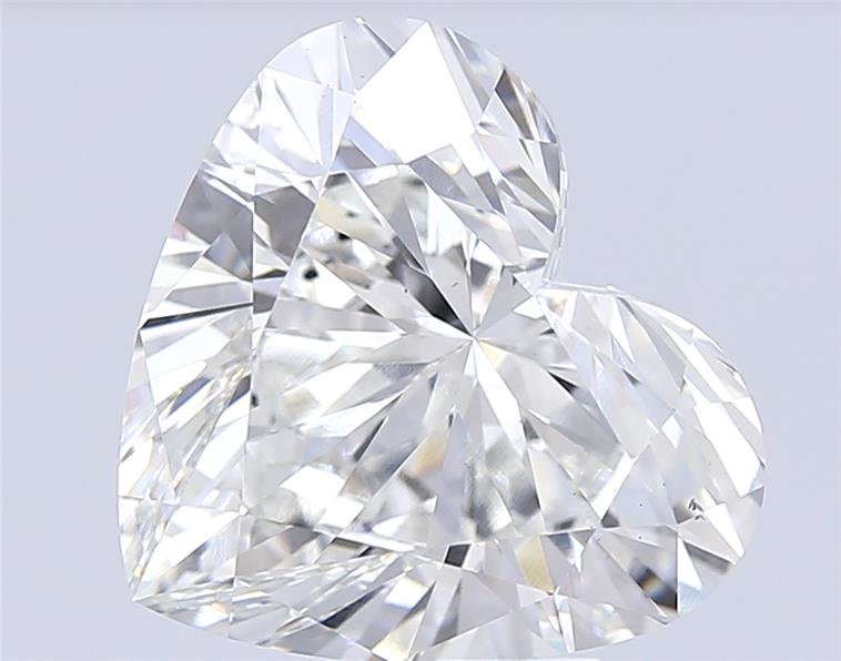 6.74ct F VS2 Rare Carat Ideal Cut Heart Lab Grown Diamond