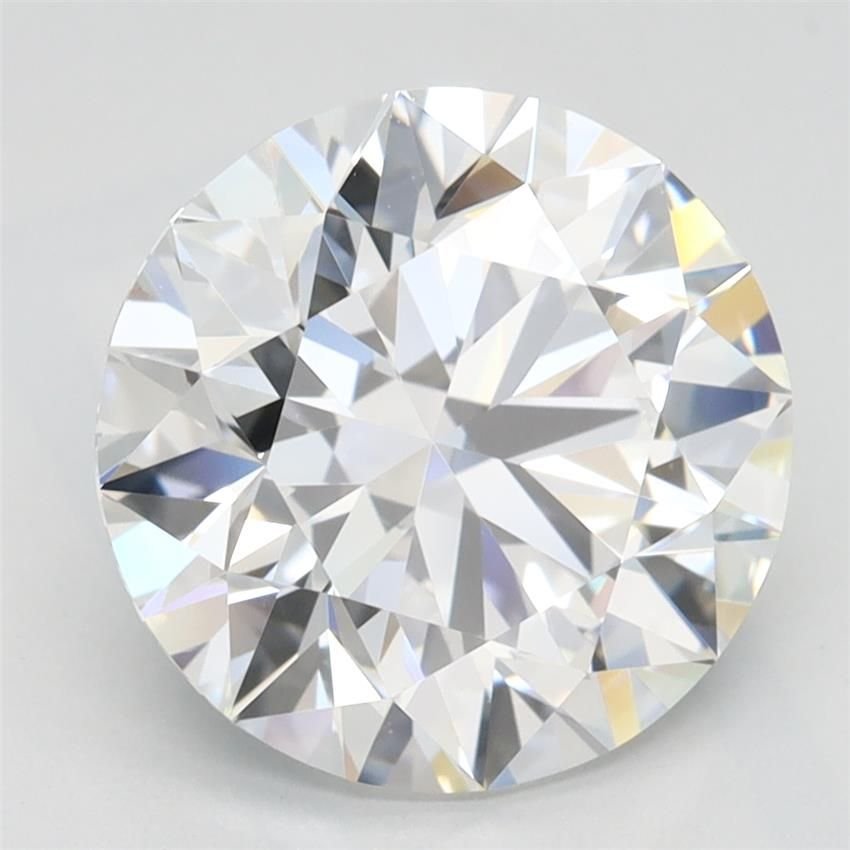 3.15ct D IF Rare Carat Ideal Cut Round Lab Grown Diamond