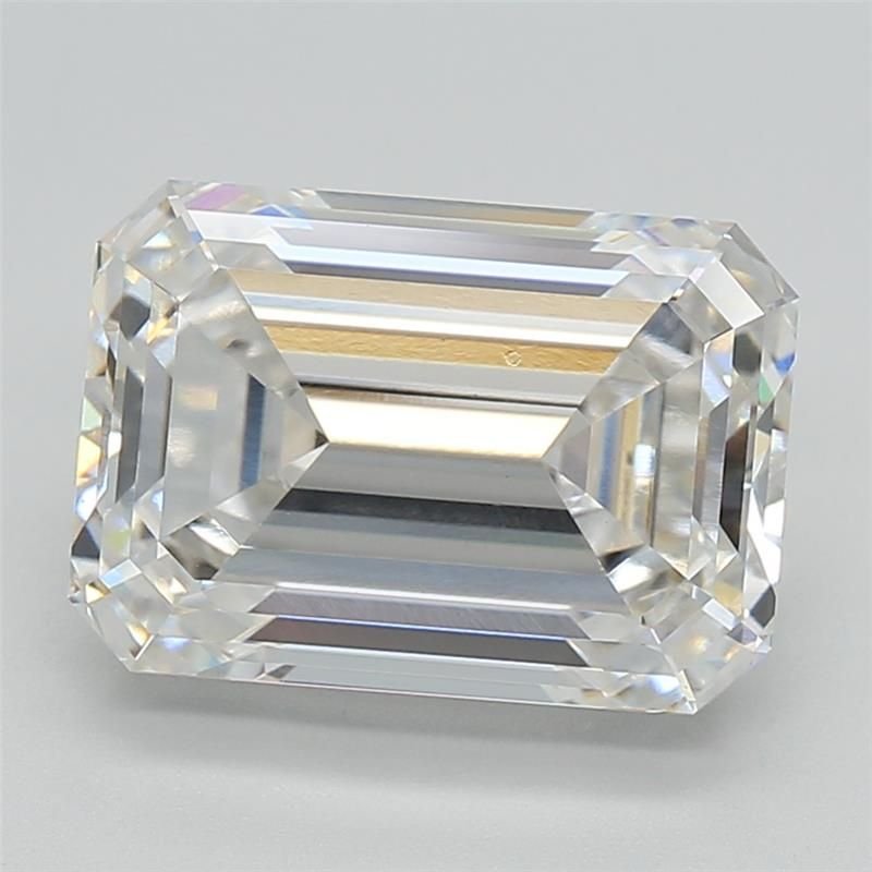 5.10ct G VS1 Rare Carat Ideal Cut Emerald Lab Grown Diamond