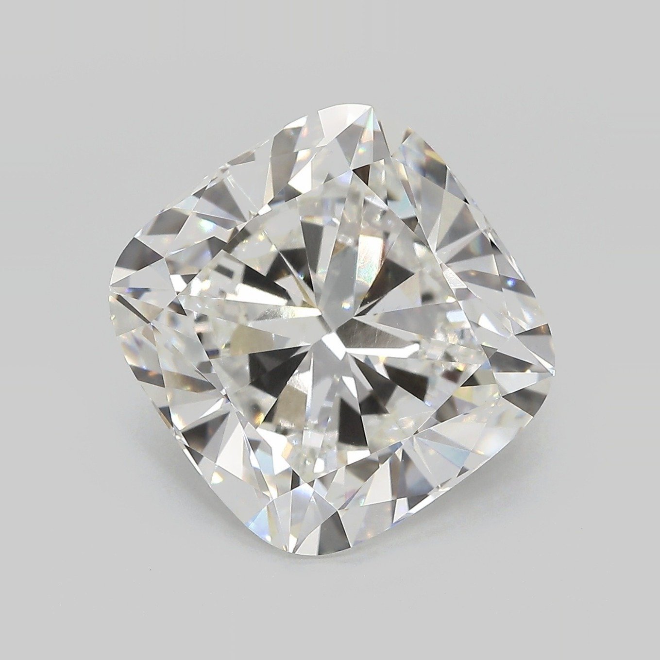 10.54ct F VVS2 Rare Carat Ideal Cut Cushion Lab Grown Diamond
