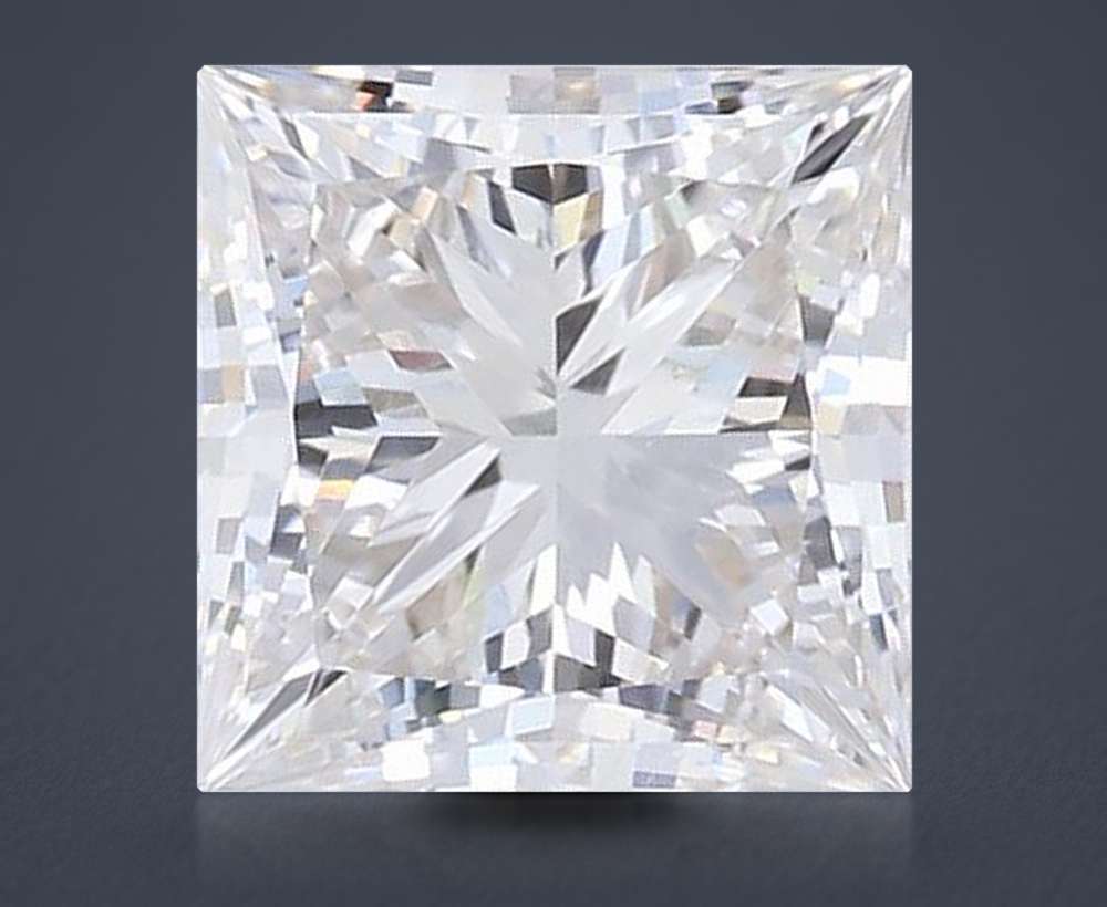 0.90 Carat Princess Lab Diamond