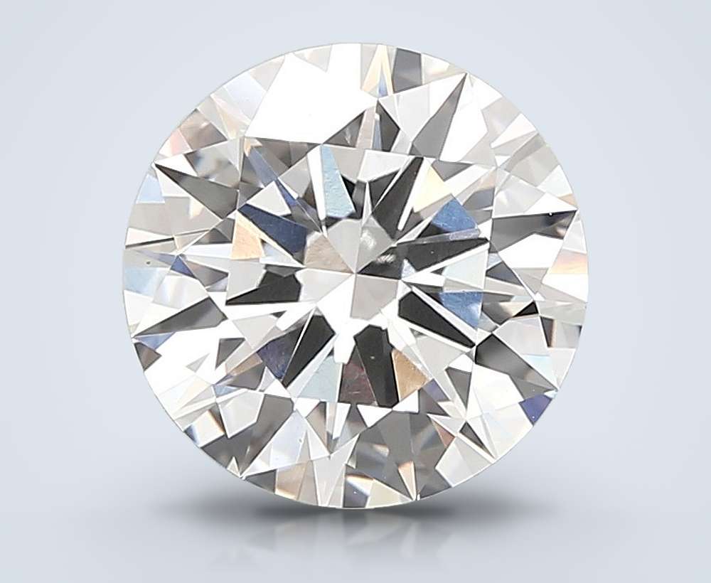8.01 Carat Round Lab Diamond