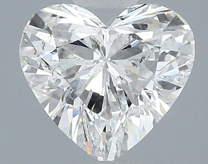 0.61ct E SI2 Rare Carat Ideal Cut Heart Diamond
