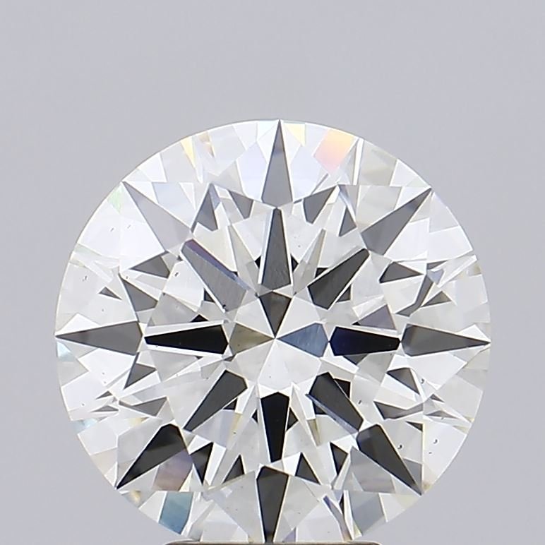 5.27ct H VS2 Rare Carat Ideal Cut Round Lab Grown Diamond