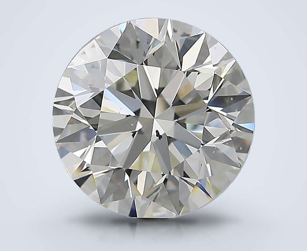 4.00 Carat Round Natural Diamond