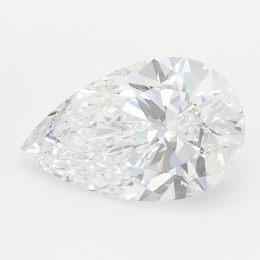 1.53ct D VVS2 Rare Carat Ideal Cut Pear Lab Grown Diamond