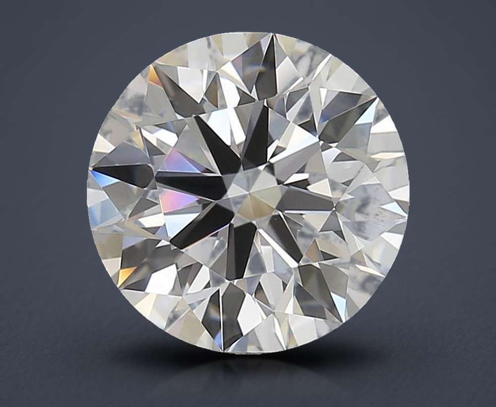 3.83 Carat Round Lab Diamond