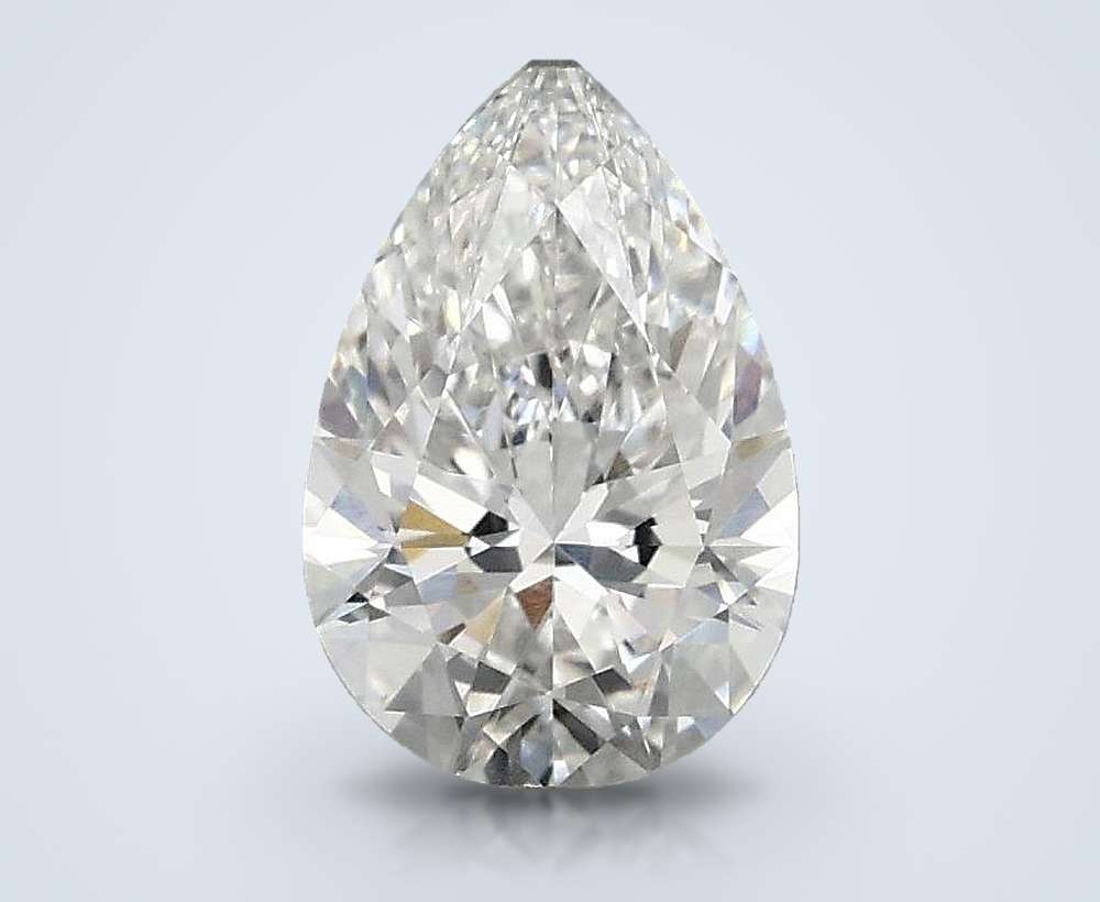 1.00 Carat Pear Lab Diamond