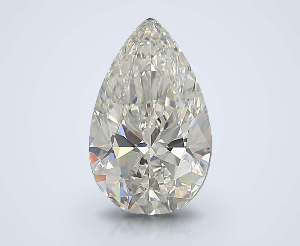 1.34 Carat Pear Lab Diamond