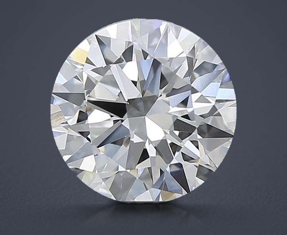 4.21 Carat Round Lab Diamond