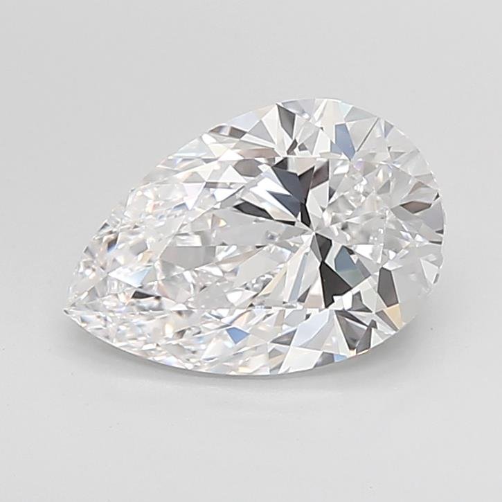3.00 Carat Pear Lab Diamond