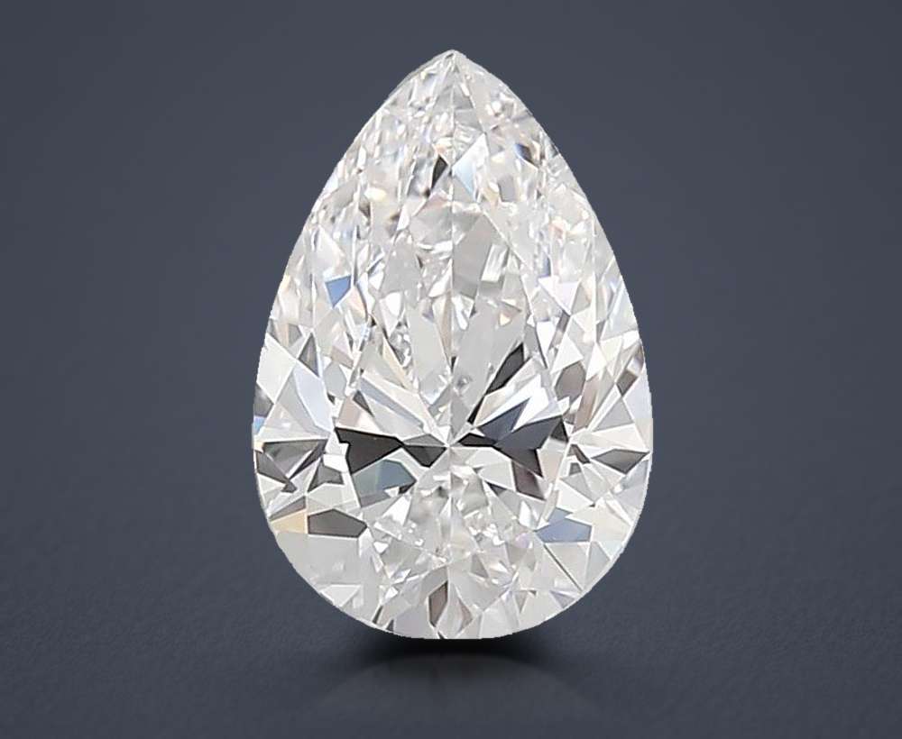 3.00 Carat Pear Lab Diamond