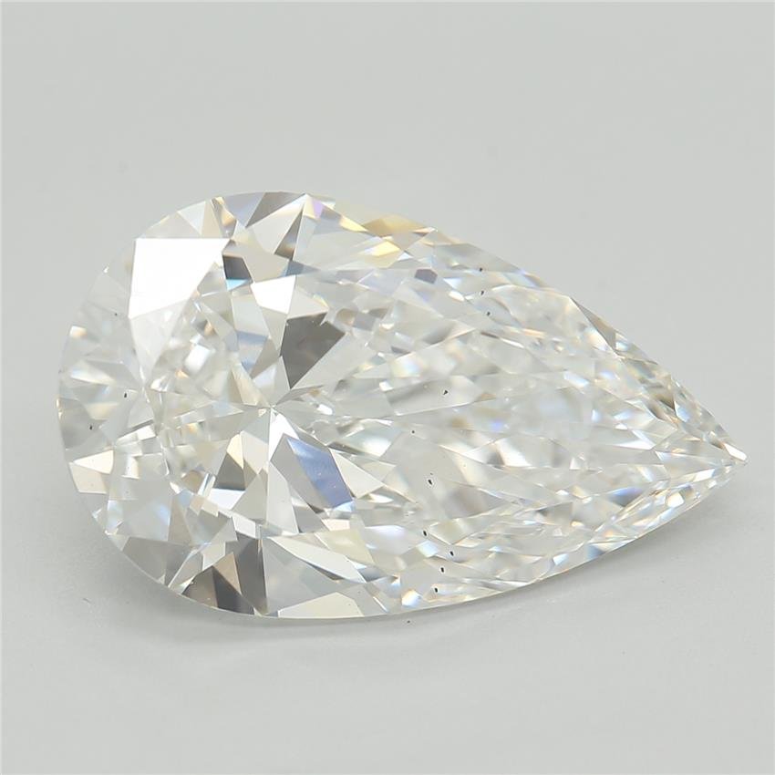 3.53ct E VS2 Very Good Cut Pear Lab Grown Diamond