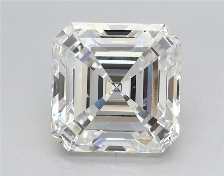 2.17ct H VS1 Rare Carat Ideal Cut Asscher Lab Grown Diamond