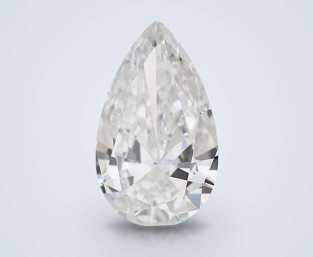 0.61 Carat Pear Lab Diamond