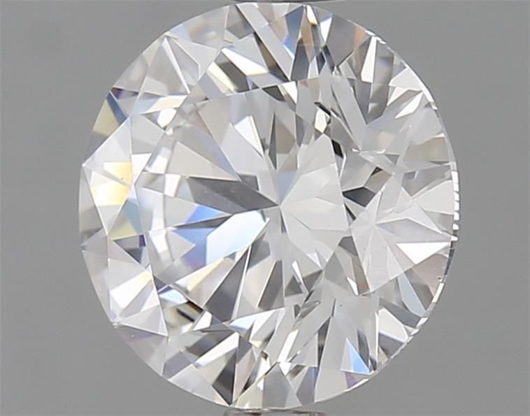 1.90ct D SI1 Rare Carat Ideal Cut Round Lab Grown Diamond