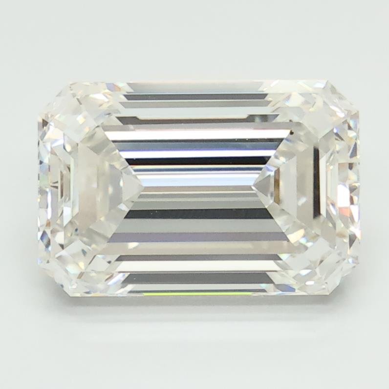3.67ct G VS2 Rare Carat Ideal Cut Emerald Lab Grown Diamond
